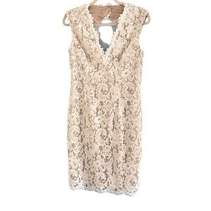 Vince Camuto White Lace Dress